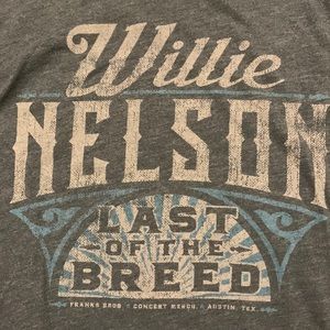 Willie Nelson concert T Shirt